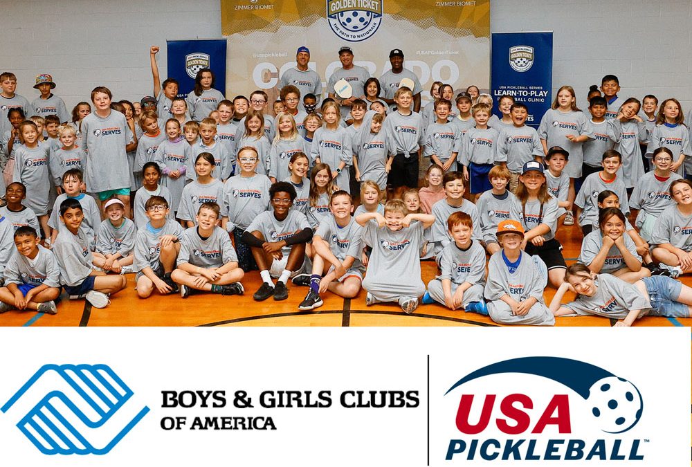 USA Pickleball and Boys & Girls Clubs of America Announce National Partnership to Grow Youth Access to Pickleball