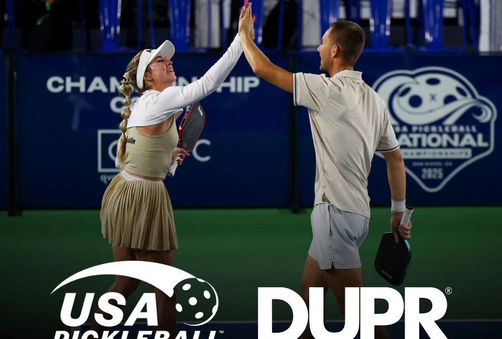 DUPR and USA Pickleball Announce Landmark Agreement to Adopt DUPR as Official Exclusive Rating System