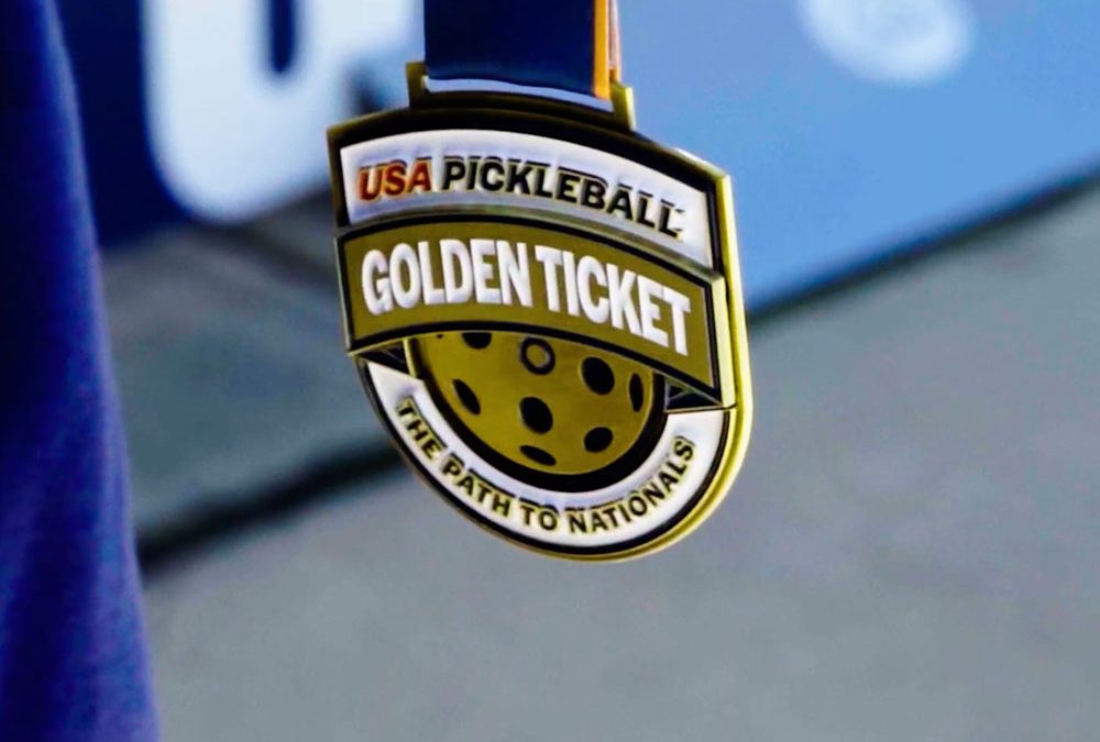 Elevating the Golden Ticket Experience with Badges and Medals, the New Exclusive Medals Partner of USA Pickleball