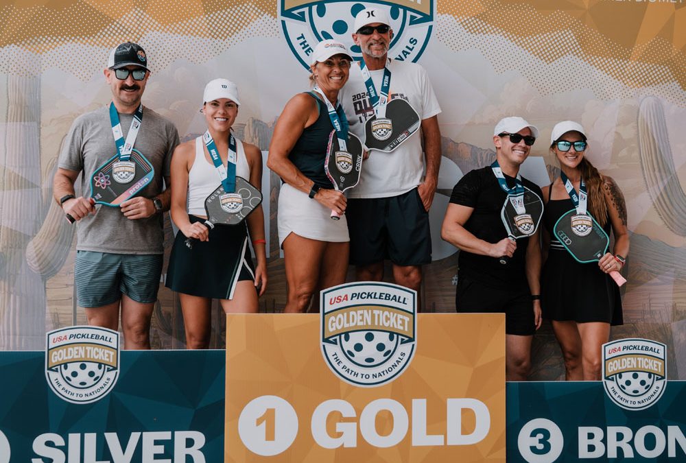 USA Pickleball Announces 2026 Golden Ticket Tournament Schedule that Features Tournaments from Coast-to-Coast
