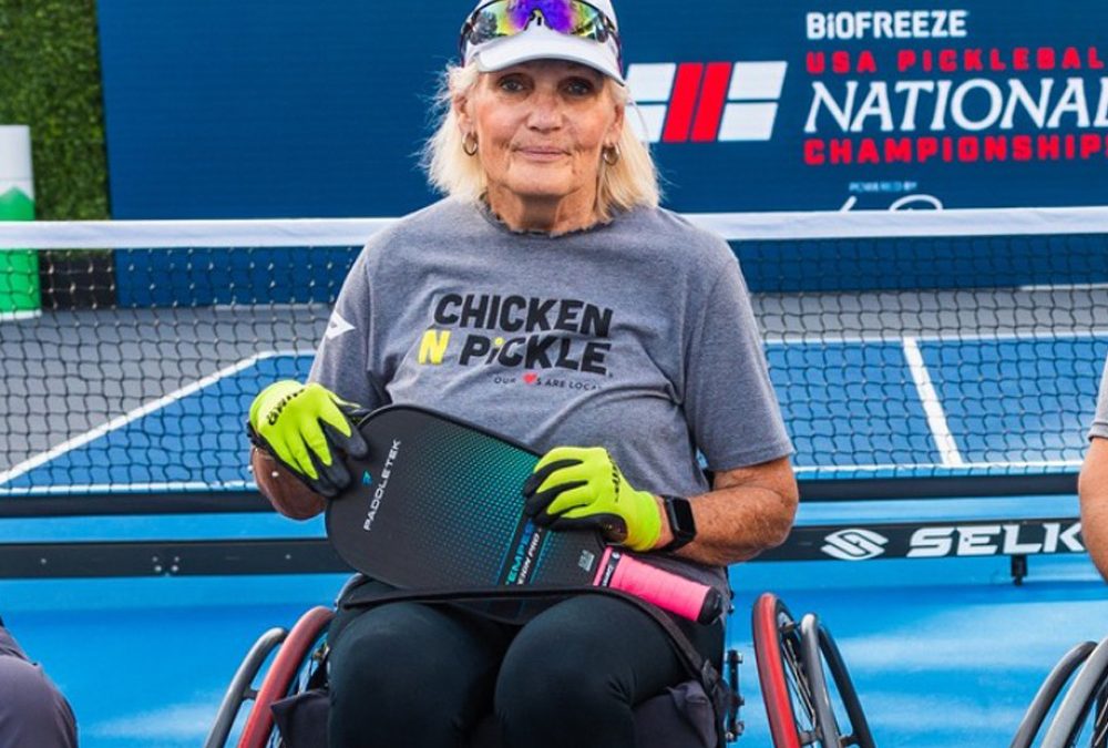Where There’s A Wheel, There’s A Way: Jamie Elliott’s Pickleball Journey
