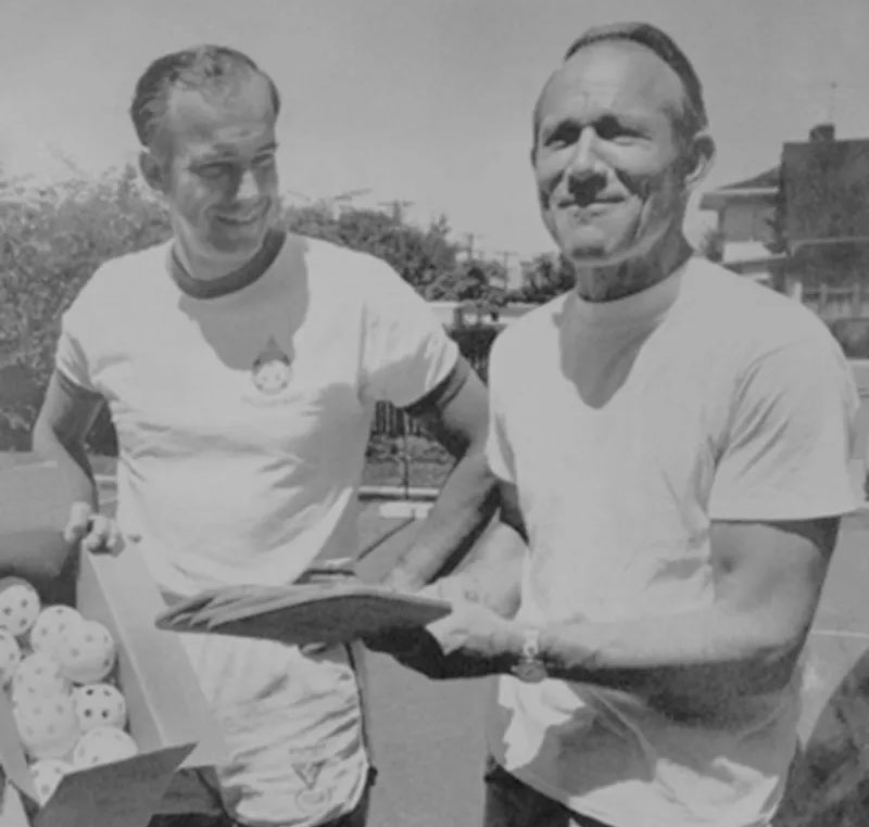 Joel Pritchard and Dan Evans Pickleball