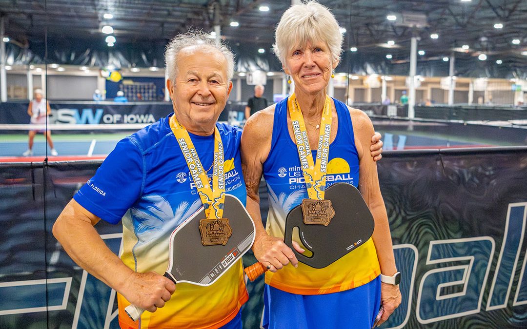 Pickleball Packs the Courts at National Senior Games