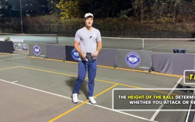 Defensive vs. Offensive Volleys at the Kitchen