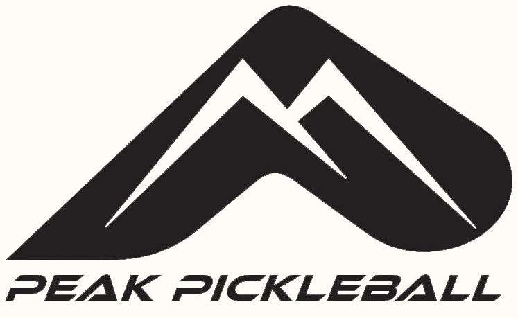 peak pickleball logo off white bg