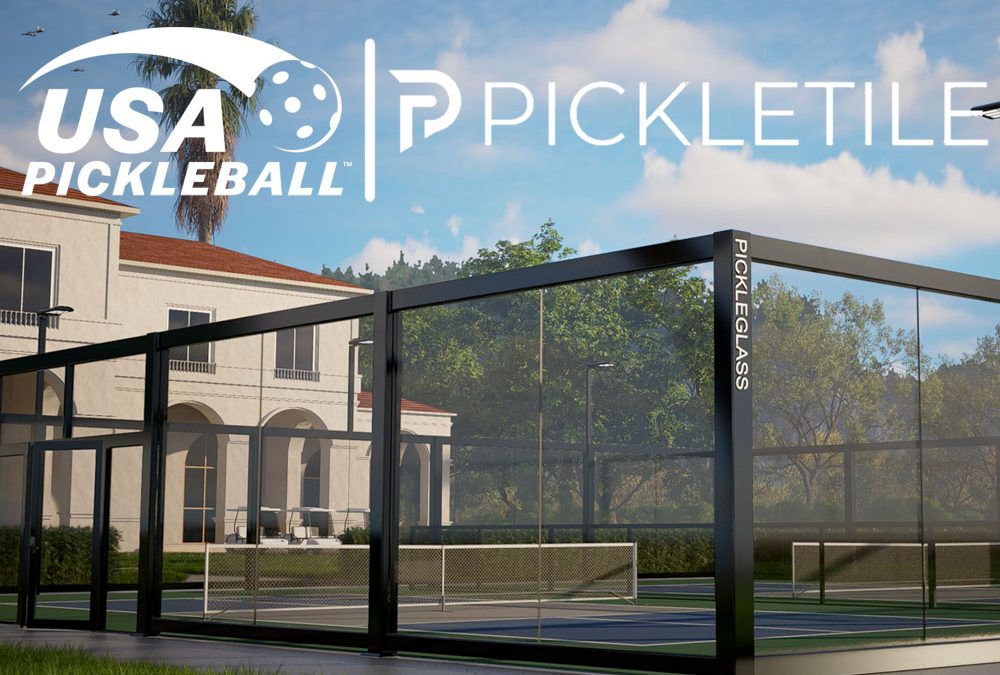 USA Pickleball Announces Partnership with PICKLETILE™ as Preferred Court Builder and Official Noise Reduction Partner