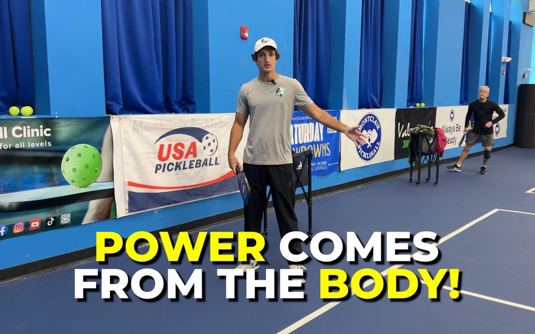 How to Get Max Power on your Pickleball Serve