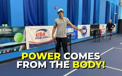 How to Get Max Power on your Pickleball Serve