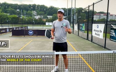 Pro Level Pickleball Reset Strategy