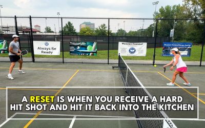 What Is A Pickleball Reset Shot and How To Hit It