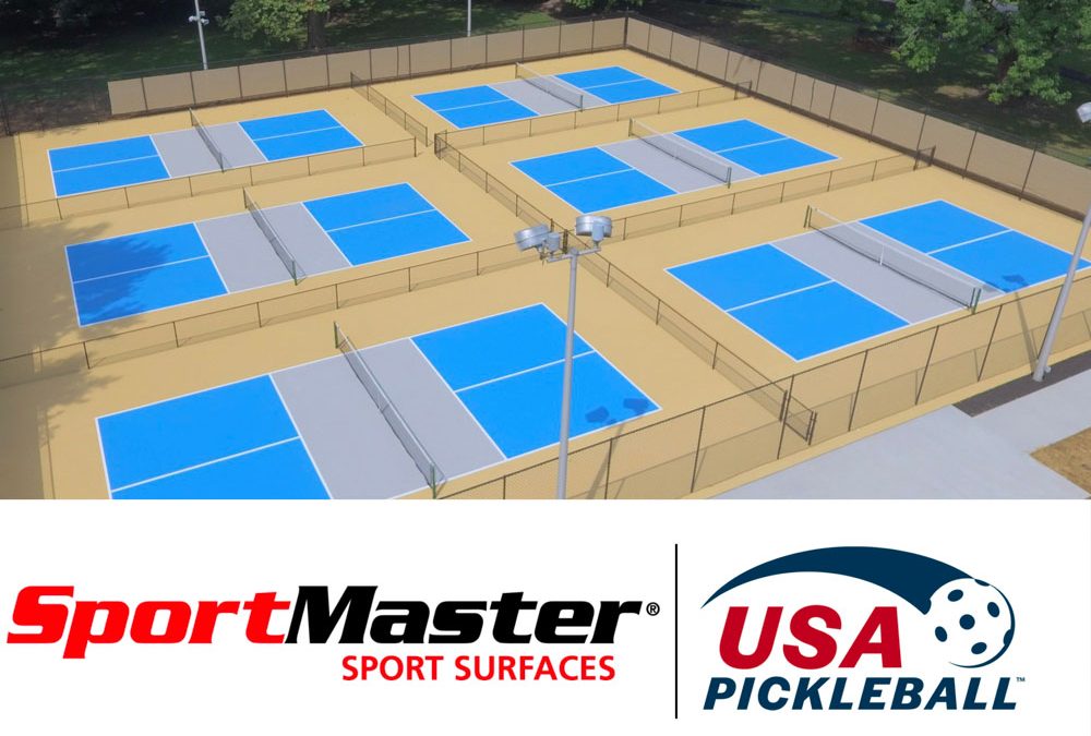 USA Pickleball Renews Partnership with SportMaster Sports Surfaces