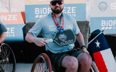 Taylor Nichols, Pickleball’s First Adaptive Triple Crown Winner, Looks Ahead to More Growth