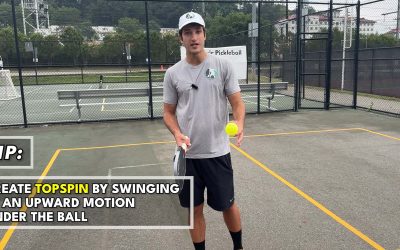 How To Hit and Create Topspin Dinks