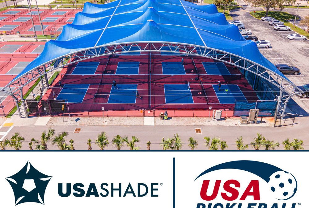 USA Pickleball Renews Partnership with USA SHADE as Preferred Shade Partner Through 2026