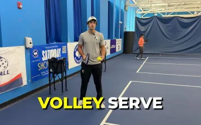 Benefits of the Volley Serve and Varying Your Serves