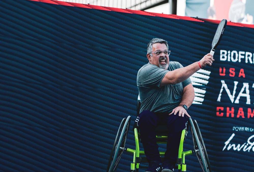 Wheelchair Pickleball Competition Premiers at the USA Pickleball National Championships