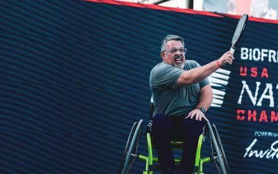 Wheelchair Pickleball Competition Premiers at the USA Pickleball National Championships