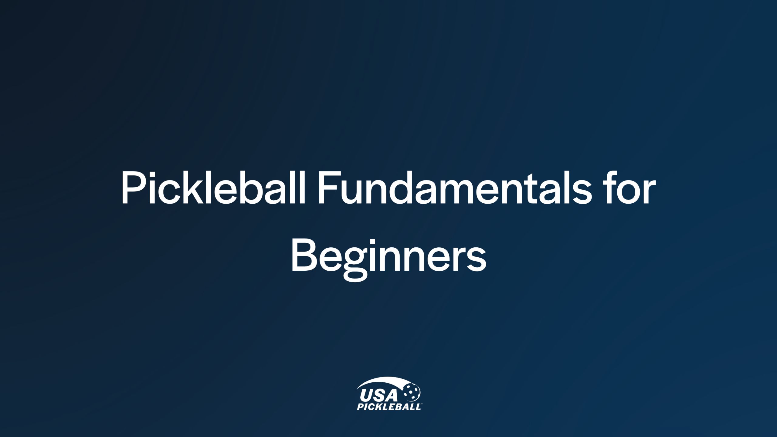 Pickleball Fundamentals for Beginners 2 The Basics of Pickleball 5 scaled